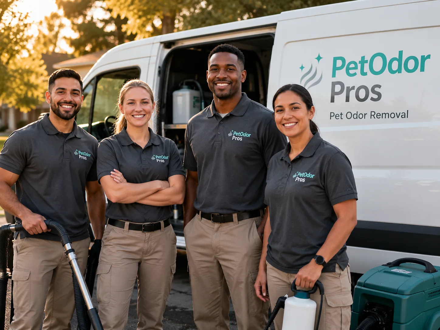 Pet Odor Removal team serving Grand Bay, AL